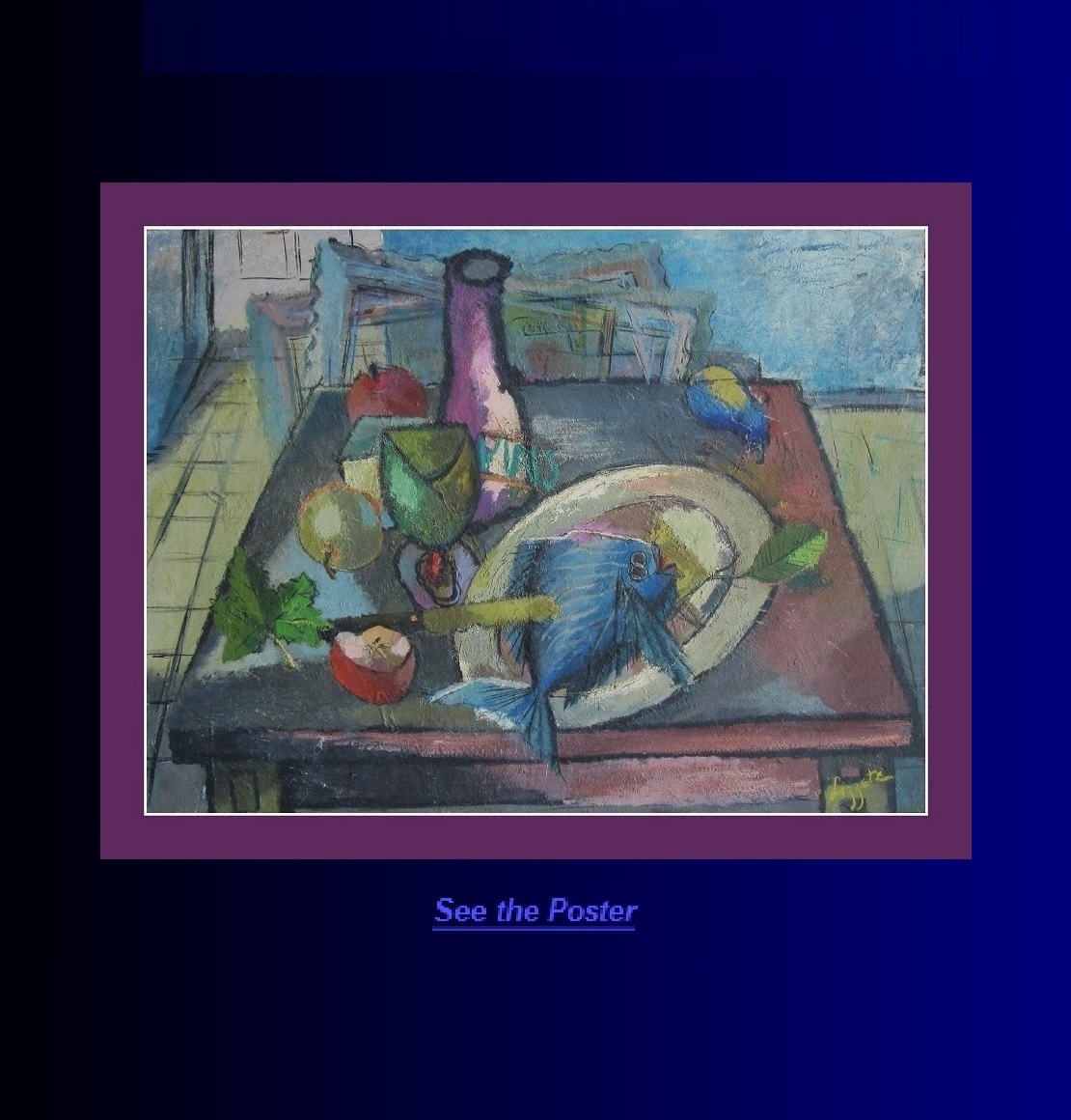 Landscape poster: Still Life by D Lizzete Eisenbach